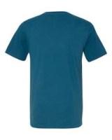 BELLA + CANVAS Jersey V-Neck Tee Close Up Detail