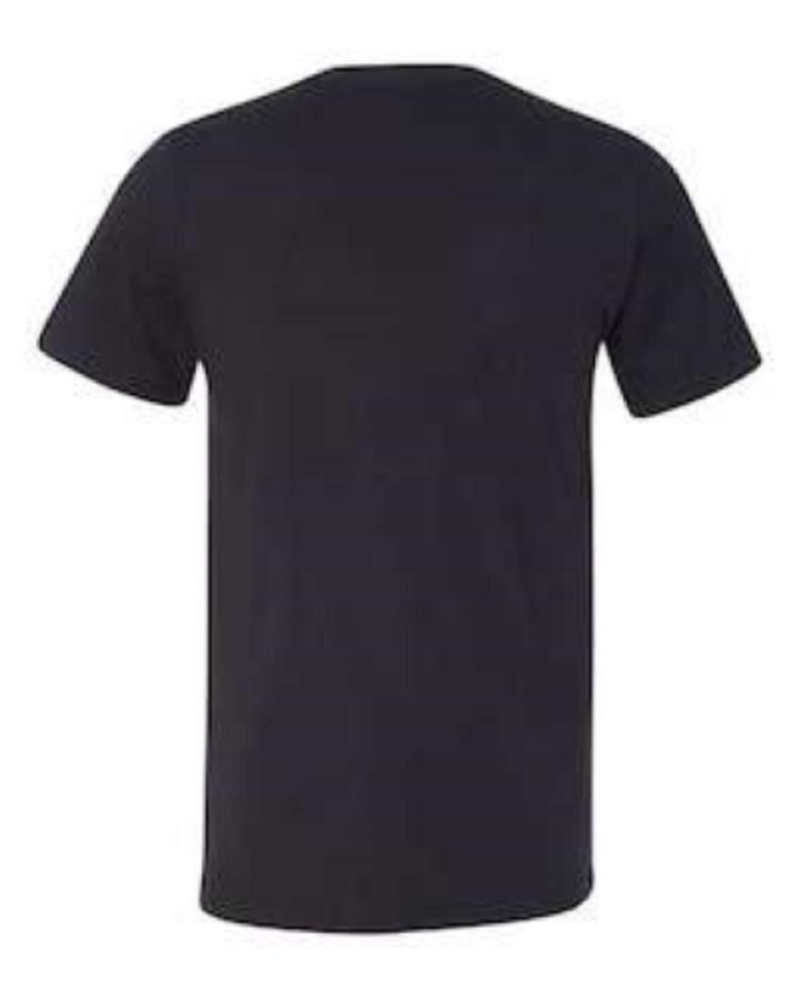 BELLA + CANVAS Jersey V-Neck Tee Perspective View