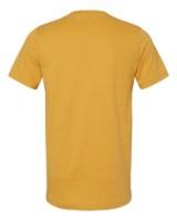 BELLA + CANVAS Jersey V-Neck Tee Close Up Detail