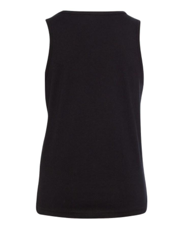 BELLA + CANVAS Youth Jersey Tank Close Up Detail