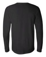 BELLA + CANVAS Jersey Long Sleeve Tee Feature Close-up