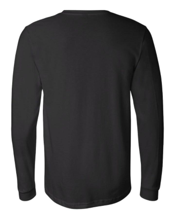 BELLA + CANVAS Jersey Long Sleeve Tee Feature Close-up