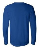 BELLA + CANVAS Jersey Long Sleeve Tee Feature Close-up