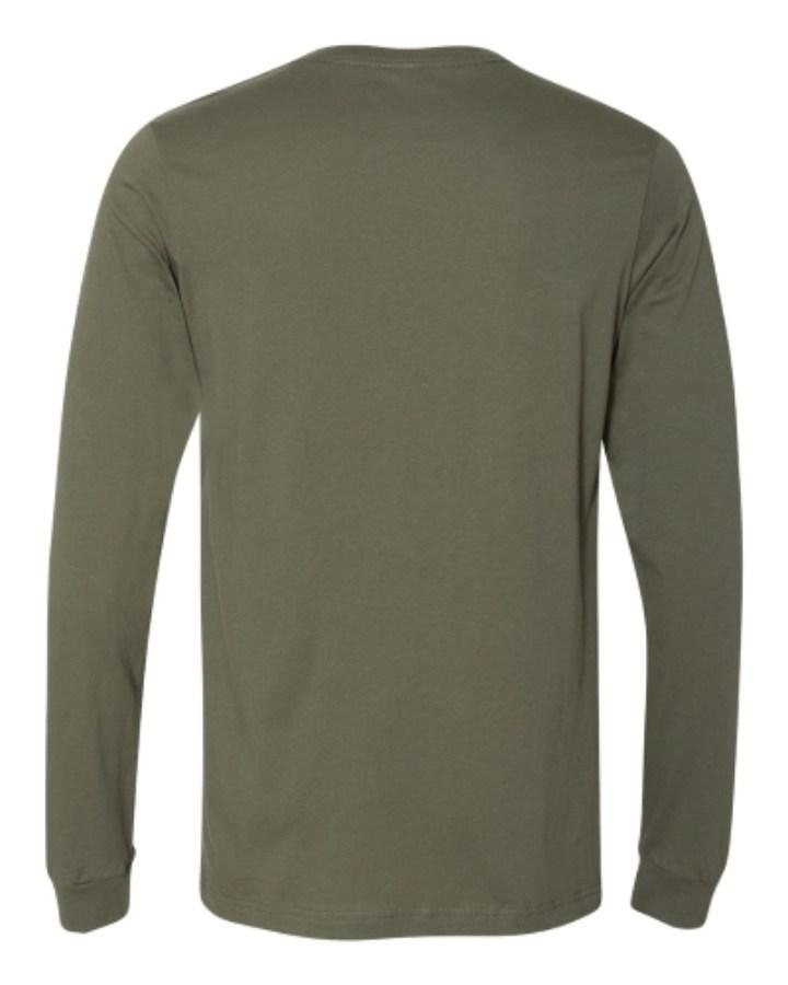 BELLA + CANVAS Jersey Long Sleeve Tee Perspective View