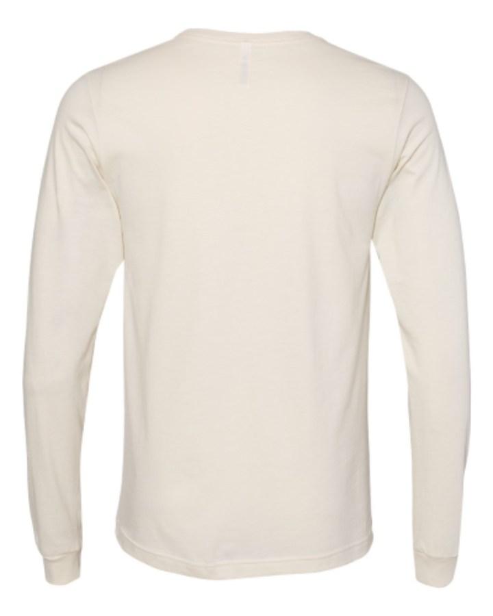 BELLA + CANVAS Jersey Long Sleeve Tee Feature Close-up