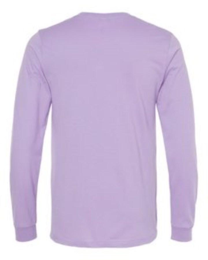 BELLA + CANVAS Jersey Long Sleeve Tee Perspective View