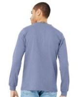 BELLA + CANVAS Jersey Long Sleeve Tee Feature Close-up