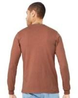 BELLA + CANVAS Jersey Long Sleeve Tee Feature Close-up