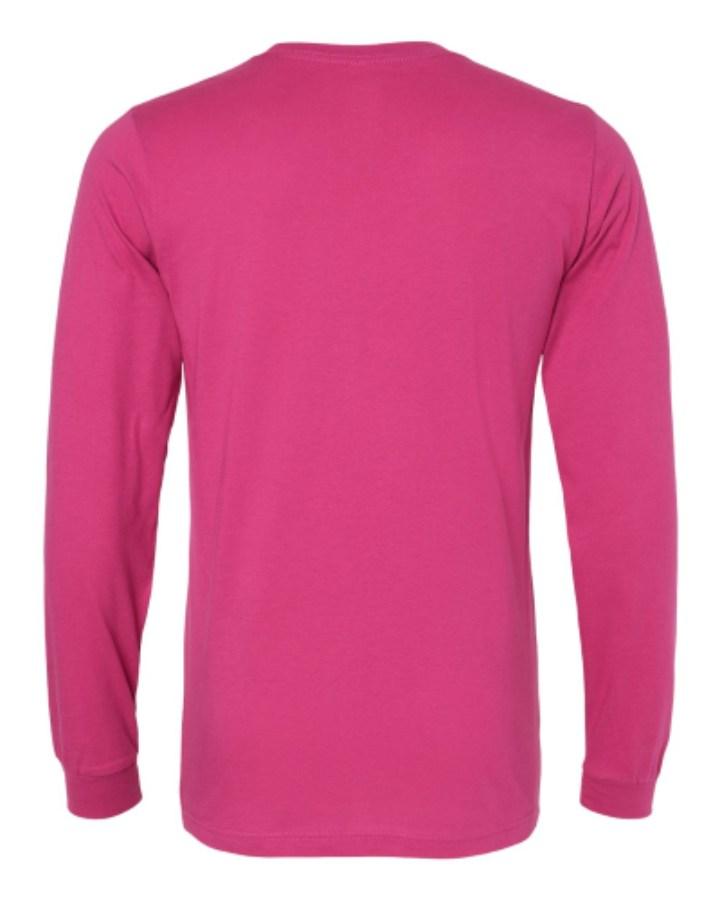 BELLA + CANVAS Jersey Long Sleeve Tee Additional Angle