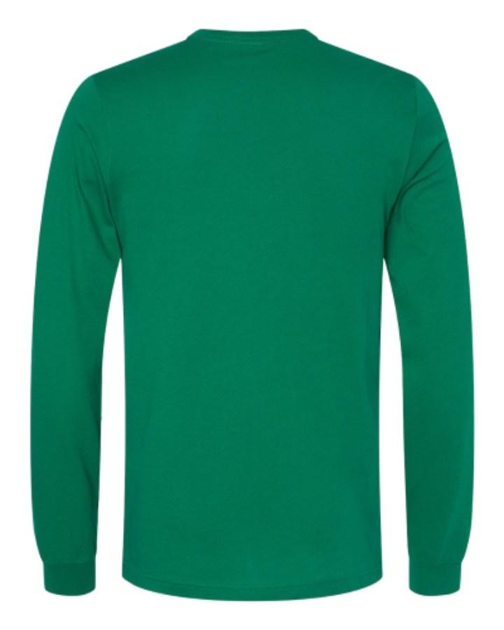 BELLA + CANVAS Jersey Long Sleeve Tee Feature Close-up