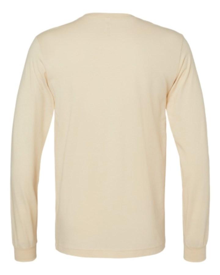 BELLA + CANVAS Jersey Long Sleeve Tee Feature Close-up