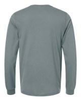 BELLA + CANVAS Jersey Long Sleeve Tee Feature Close-up