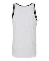 BELLA + CANVAS Jersey Tank Close Up Detail
