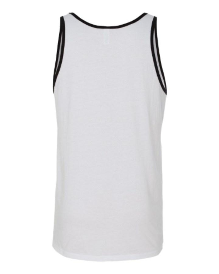 BELLA + CANVAS Jersey Tank Close Up Detail
