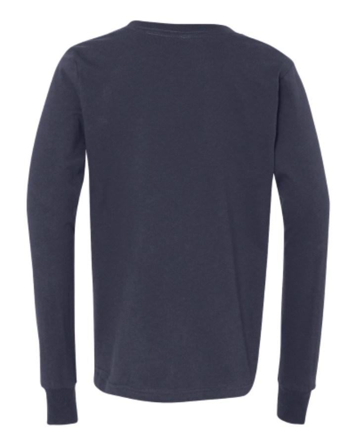 BELLA + CANVAS Youth Jersey Long Sleeve Tee Additional view