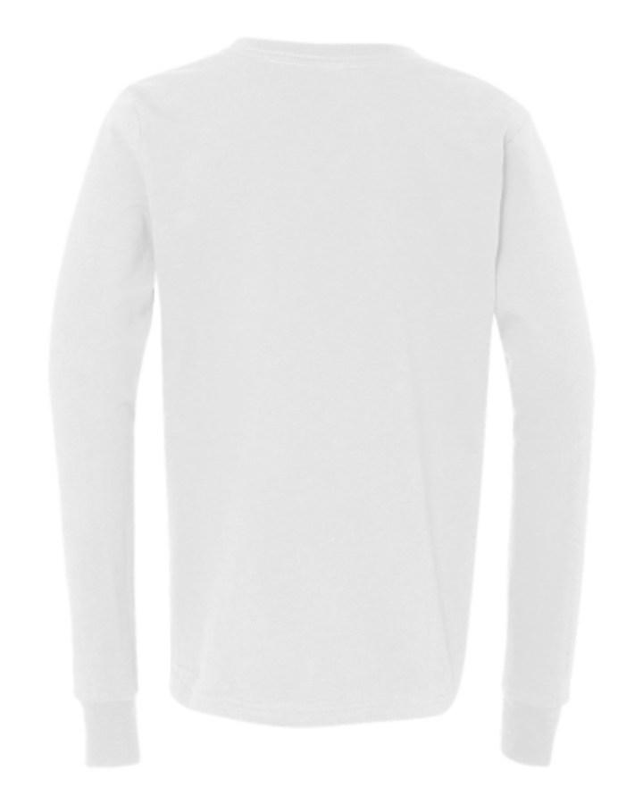 BELLA + CANVAS Youth Jersey Long Sleeve Tee Alternate View