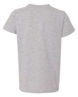 BELLA + CANVAS Youth CVC Jersey Tee Feature Close-up