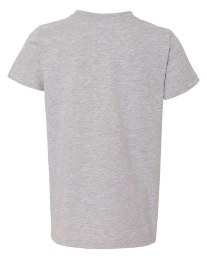 BELLA + CANVAS Youth CVC Jersey Tee Feature Close-up