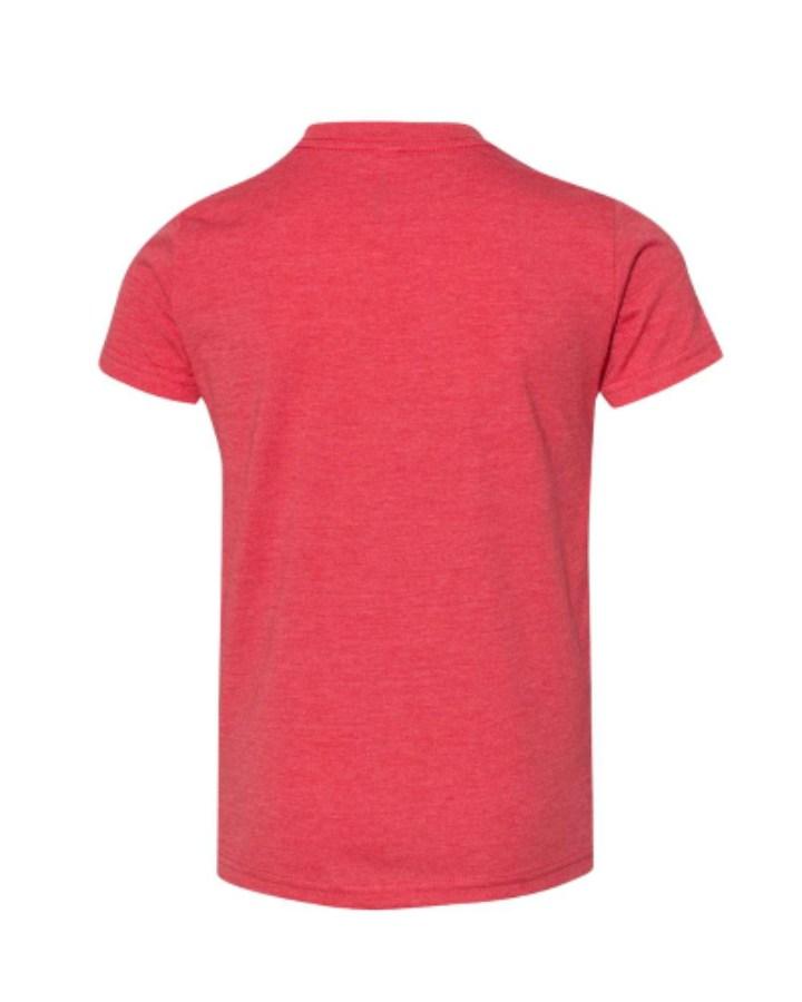 BELLA + CANVAS Youth CVC Jersey Tee Perspective View