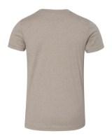 BELLA + CANVAS Youth CVC Jersey Tee Feature Close-up