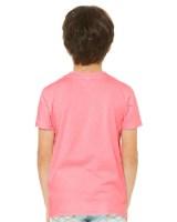 BELLA + CANVAS Youth CVC Jersey Tee Feature Close-up