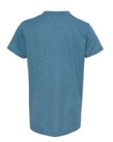 BELLA + CANVAS Youth CVC Jersey Tee Feature Close-up