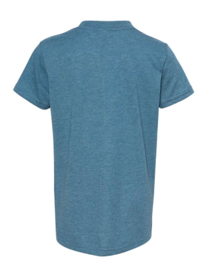 BELLA + CANVAS Youth CVC Jersey Tee Feature Close-up