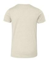 BELLA + CANVAS Youth CVC Jersey Tee Close Up Detail