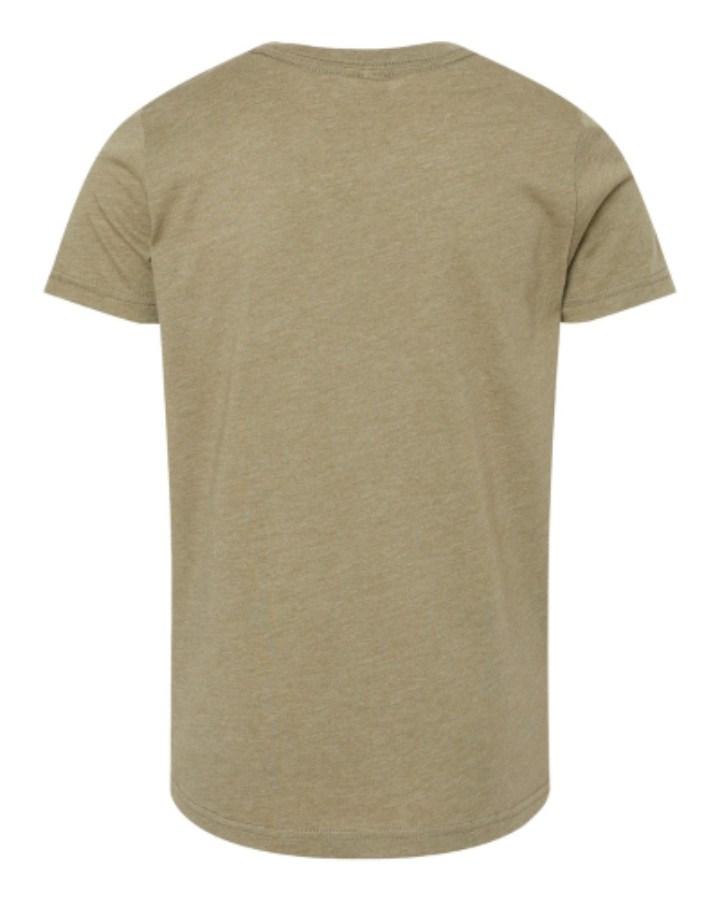 BELLA + CANVAS Youth CVC Jersey Tee Perspective View
