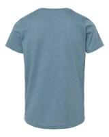 BELLA + CANVAS Youth CVC Jersey Tee Close Up Detail