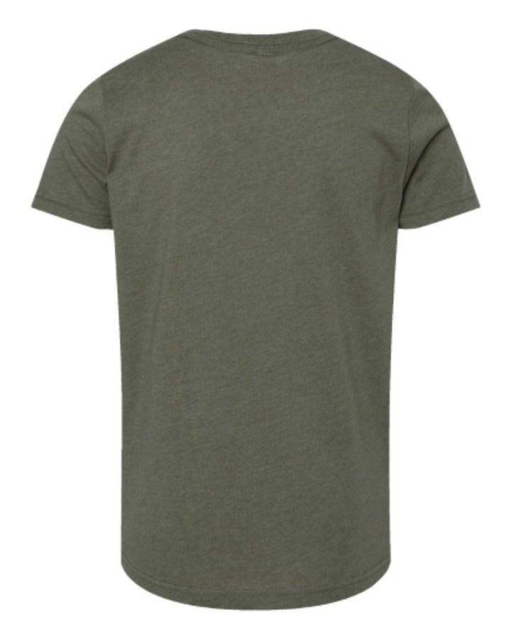 BELLA + CANVAS Youth CVC Jersey Tee Additional Angle