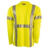 Kishigo FR Long Sleeve Women's V-Neck T-Shirt Additional Angle