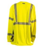 Kishigo FR Long Sleeve Henley T-Shirt Additional Angle