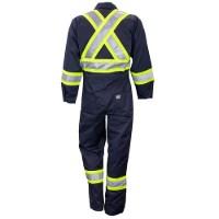 Tough Duck Safety Unlined Enhanced Visibility Coverall Alternate View