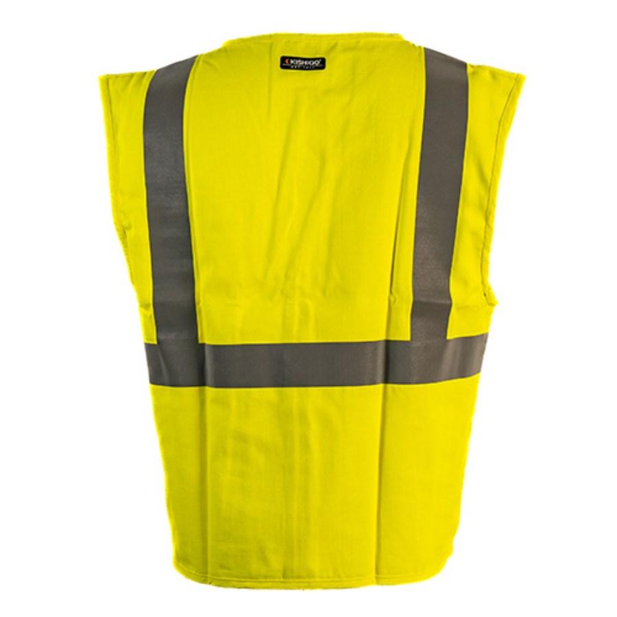 Kishigo Class 2 Flame Resistant Economy Vest Alternate View