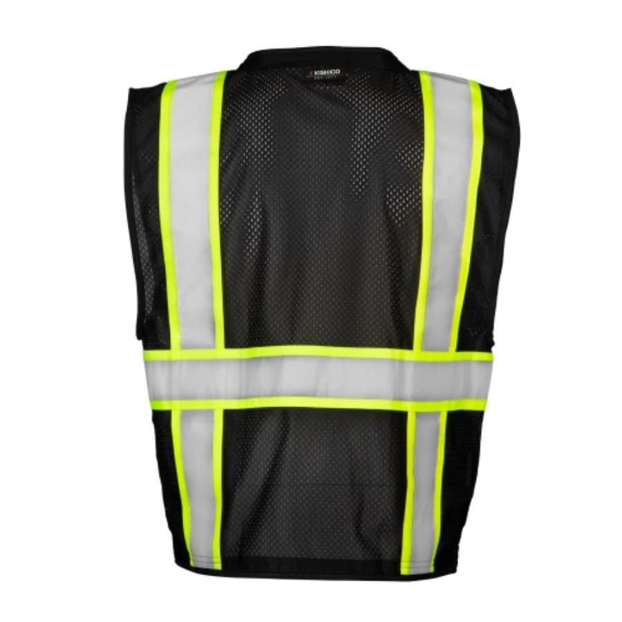 Kishigo Enhanced Visibility Multi Pocket Mesh Vest Additional view