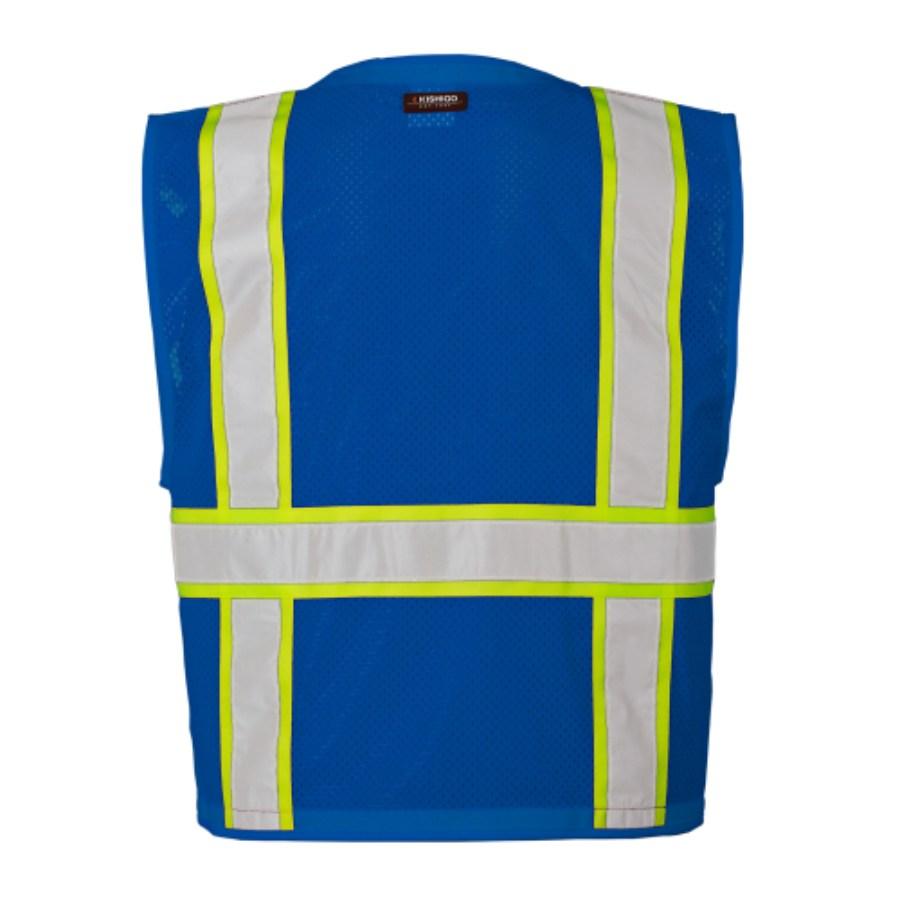 Kishigo Enhanced Visibility Multi Pocket Mesh Vest Additional Angle
