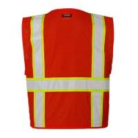 Kishigo Enhanced Visibility Multi Pocket Mesh Vest Alternate View