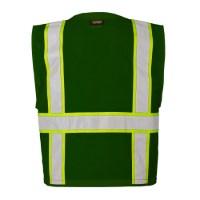 Kishigo Enhanced Visibility Multi Pocket Mesh Vest Perspective View