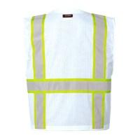 Kishigo Enhanced Visibility Multi Pocket Mesh Vest Feature Close-up