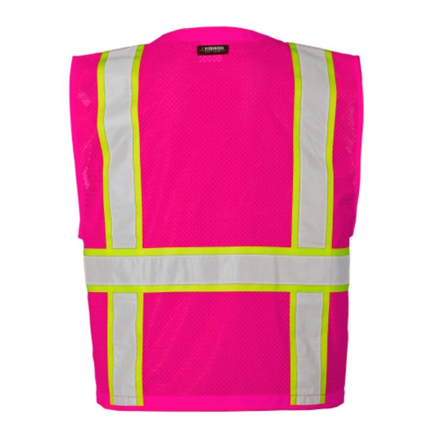 Kishigo Enhanced Visibility Multi Pocket Mesh Vest Additional view