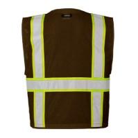 Kishigo Enhanced Visibility Multi Pocket Mesh Vest Additional Angle