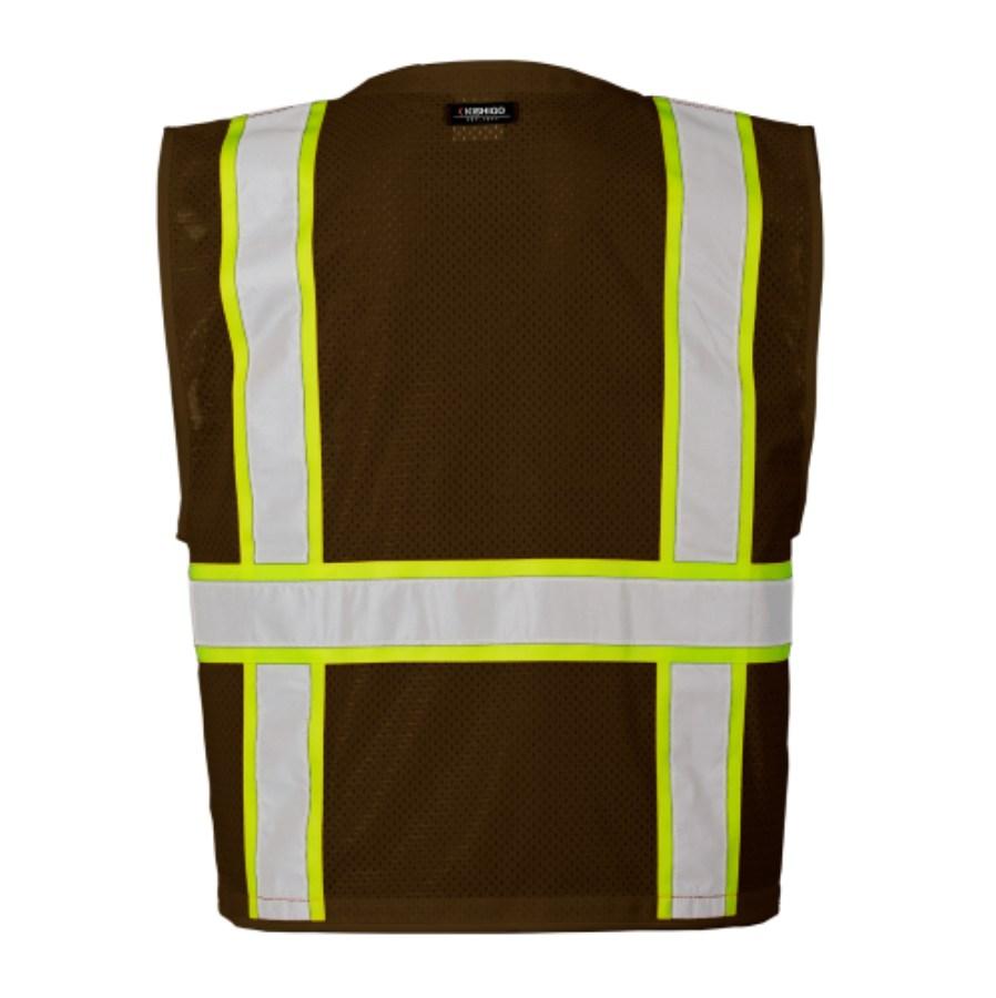 Kishigo Enhanced Visibility Multi Pocket Mesh Vest Additional Angle