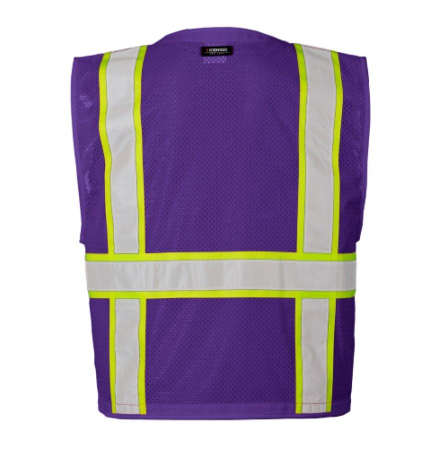 Kishigo Enhanced Visibility Multi Pocket Mesh Vest Alternate View