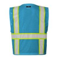 Kishigo Enhanced Visibility Multi Pocket Mesh Vest Perspective View