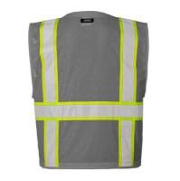 Kishigo Enhanced Visibility Multi Pocket Mesh Vest Feature Close-up