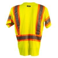 Kishigo Contrast Short Sleeve Class 3 Shirt Close Up Detail