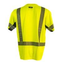 Kishigo Cool Touch Short Sleeve Class 3 Shirt Perspective View