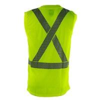 Tough Duck Safety Sleeveless Safety T-Shirt Additional Angle