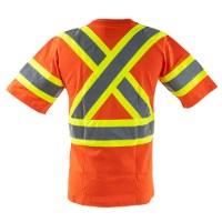 Tough Duck Safety Short Sleeve Cotton T-Shirt Alternate View
